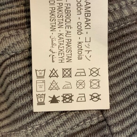 NWT Zara Boy’s Kids Dark Gray Ottoman Soft Cotton Short Size 9 - Picture 9 of 9